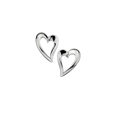 Rae's Silver Heart-Shaped Jewellery Set