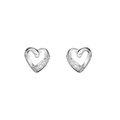 Rae's Heart-Shaped Jewellery Set w/ White CZ